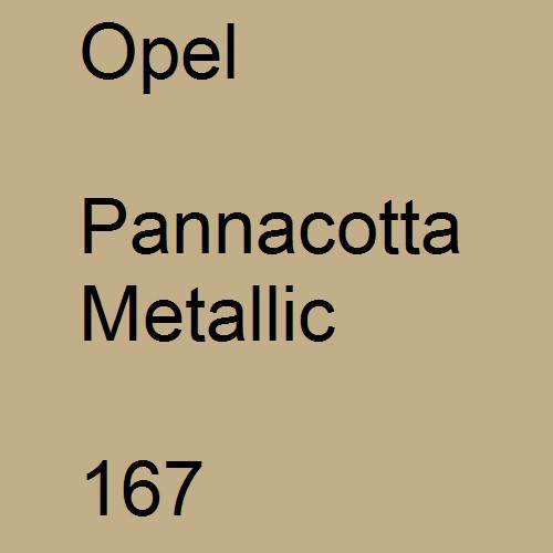 Opel, Pannacotta Metallic, 167.